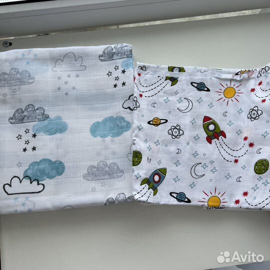 Муслиновые пеленки Новые
