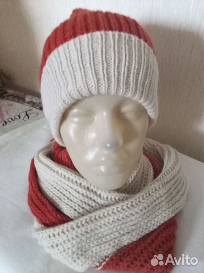 Зимняя шапка и снуд