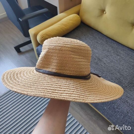 Шляпа соломенная женская