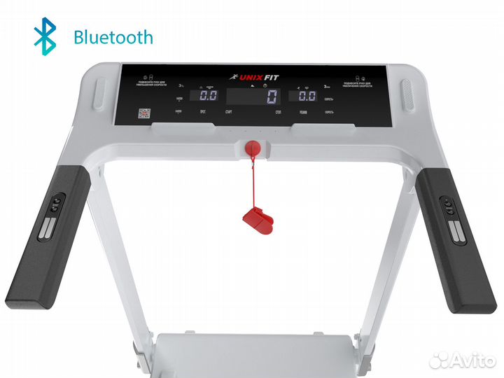 Беговая дорожка UnixFit Hi-tech F2 Plus Arctic Ice