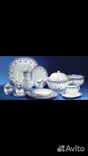 Сервиз обеденный и чайный