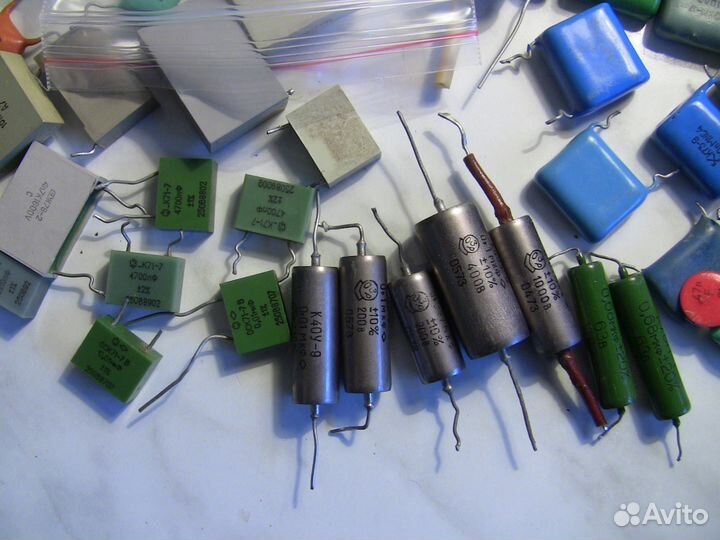 Разнообразные конденсаторы