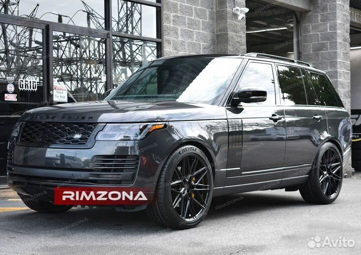 Кованые диски Vossen HF7 на Range Rover