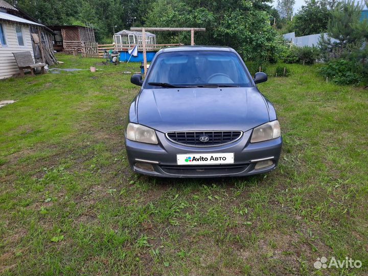 Hyundai Accent 1.5 МТ, 2005, 189 800 км