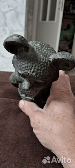 Олимпийский мишка 1980.метал