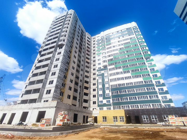 Квартира-студия, 23,4 м², 8/17 эт.