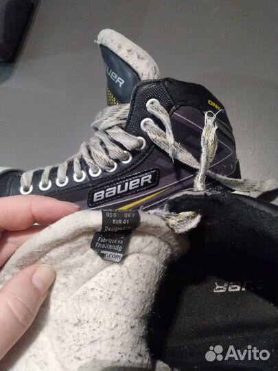 Вратарские коньки bauer