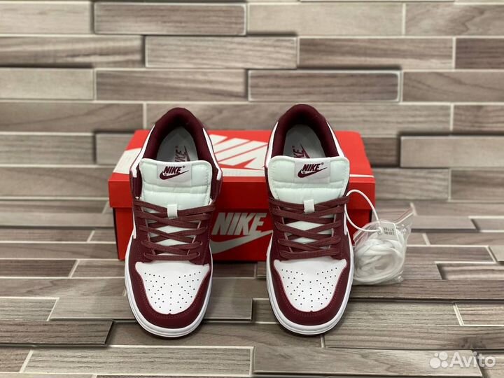 Кроссовки Nike Dunk Low Team Red (36-45)