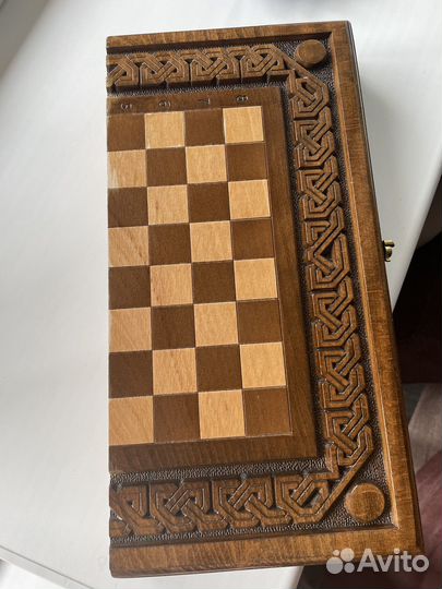 Шахматы и нарды ручной работы