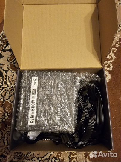 Блок питания aerocool cylon 600w