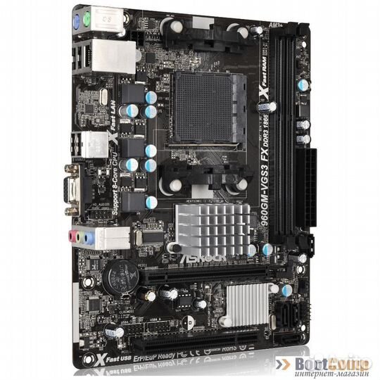 Материнская плата AM3+ ASRock 960GM-VGS3