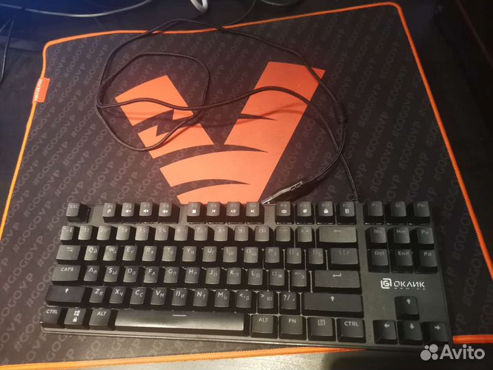 Клавиатура механическая oклик