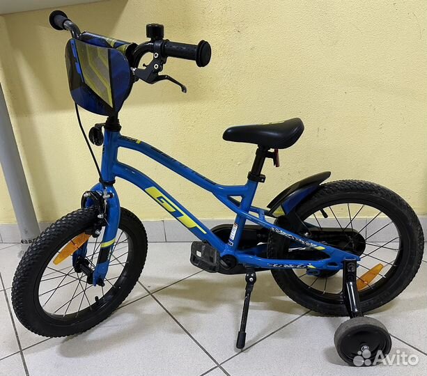 Велосипед детский GT grunge 16 blue