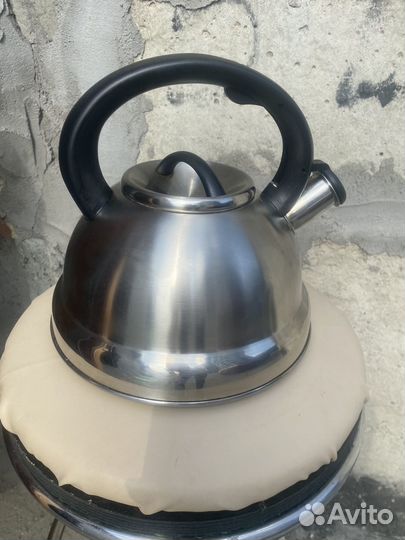 Чайник из нержавейки,со свистком