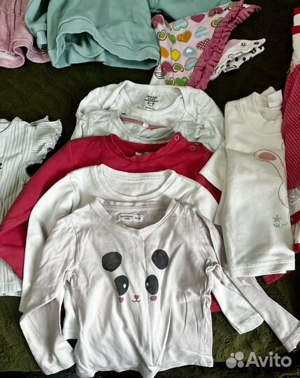 Пакет одежды для девочки 80-86