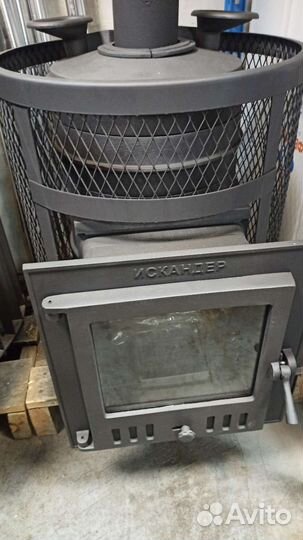 Печь Чугунная Гефест Искандер зк 25 M Ураган зк