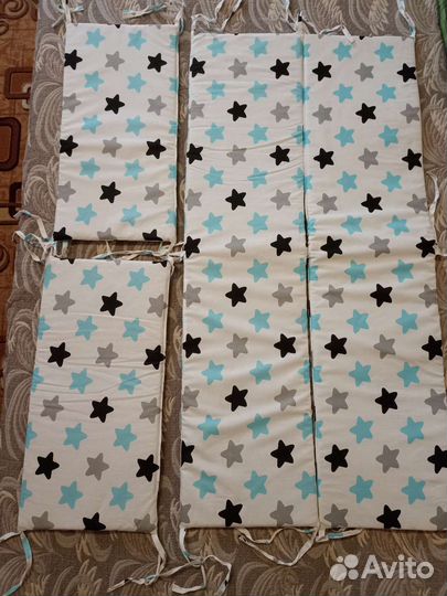 Бортики в детскую кроватку