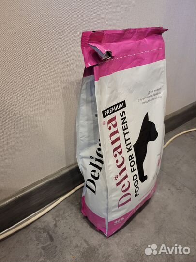 Корм delicana для котят