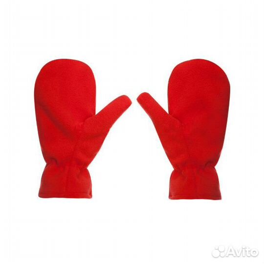 Флисовые варежки Юнармия