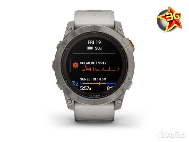 Часы Garmin Fenix 7X Pro Sapphire Solar White