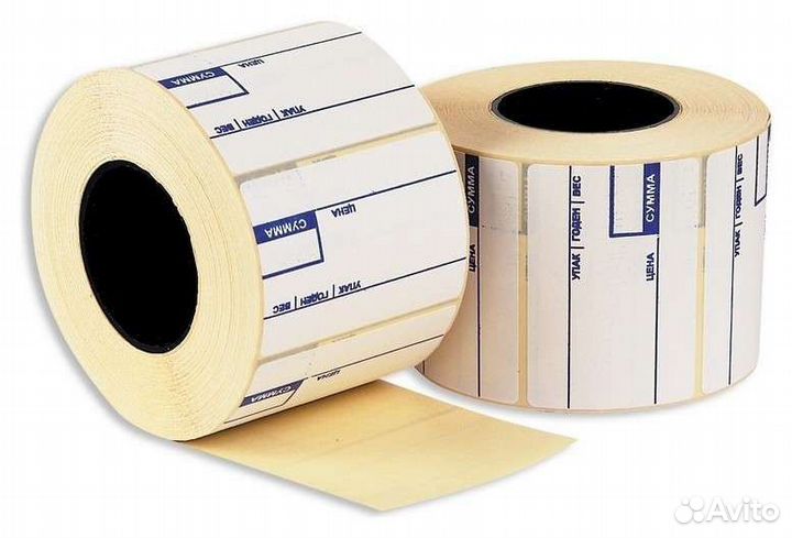 Кассовая лента.Термоэтикетки.Риббоны