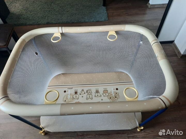 Детская кроватка манеж складная