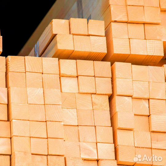 Брус от производителя лиственница 100х150мм, гост