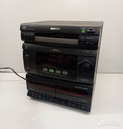 Музыкальный центр Samsung из 90-х