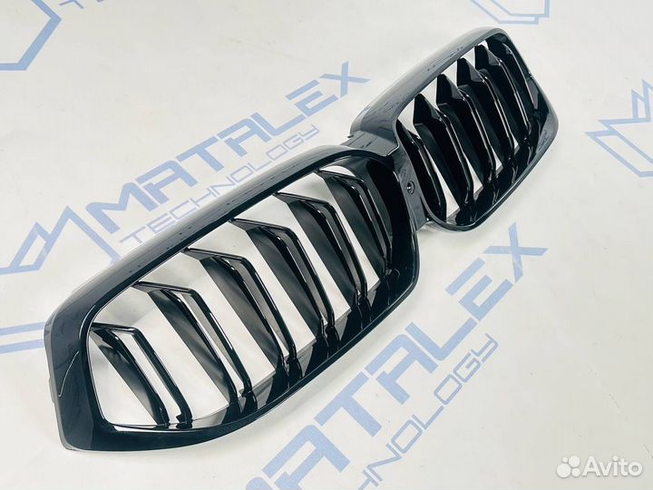 Решетка радиатора BMW G32 рест черный глянец
