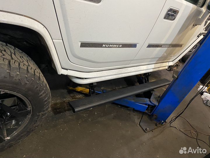 Электропороги hummer H2 под заказ