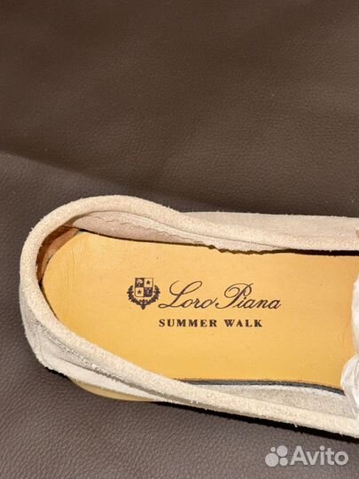 Лоферы loro piana summer walk