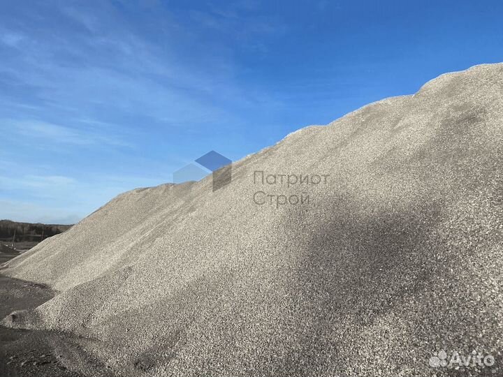 Щебень известковый