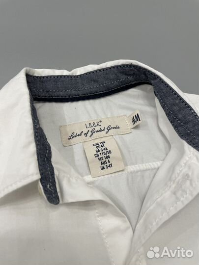 Рубашка HM, 3/4 года