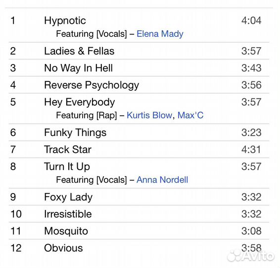 Bomfunk MC's - Reverse Psychology CD Rus