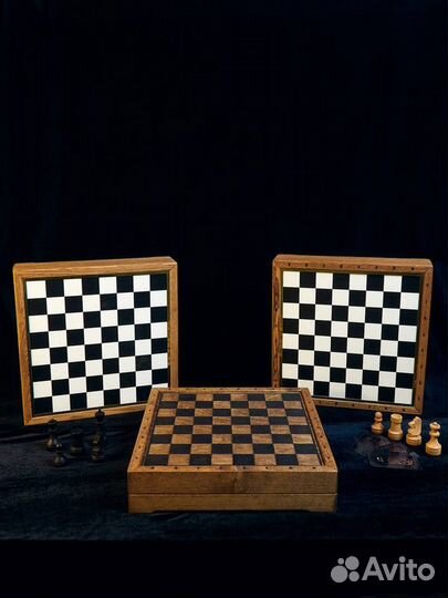 Шахматы классические деревянные Стандарт