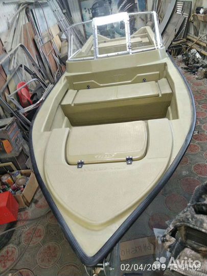 Лодки Астраханские Vega M 55DC Pro верфь rв