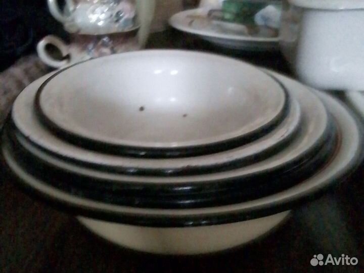 Эмалированная посуда СССР