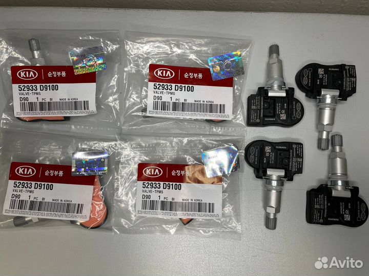 Комплект датчиков давления KIA tpms 52933-D4100