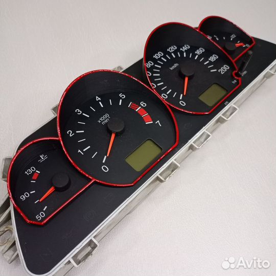 Кольца в приборную панель VDO ваз 2110-2115