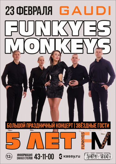 Funkyes monkeys - кавер-группа на праздник