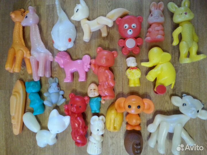Игрушки пластмассовые СССР