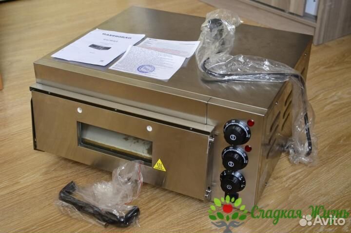 Печь для пиццы gastrorag EP-1ST 34см новая