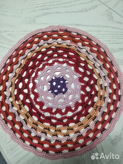 Салфетки вязаные крючком для сервировки