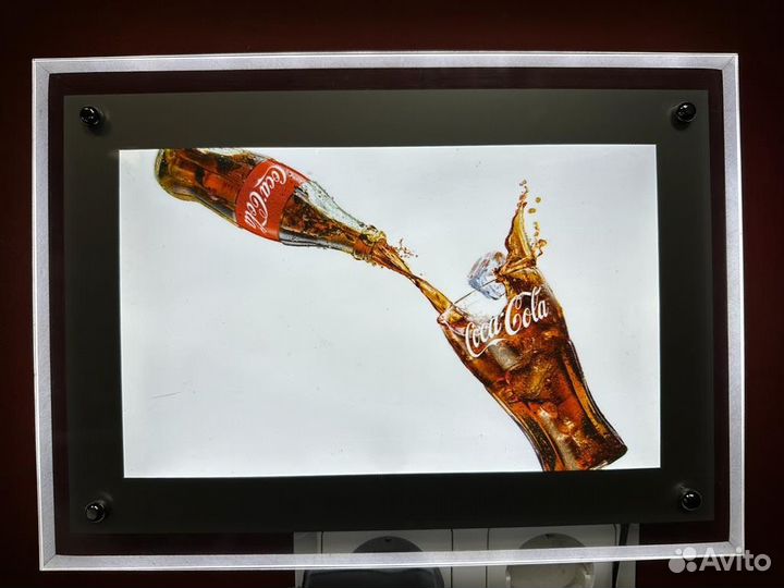 Оригинал светильник Coca Cola