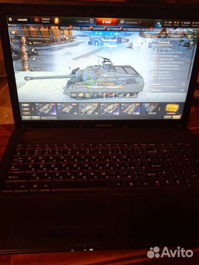 Ноутбук леново G565, 15.6mm