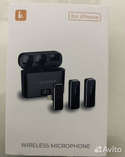 Микрофон петличный, петличка с шумоподавлением