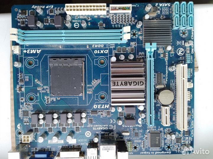 Материнская плата DX10 DDR3 вместе с кулером