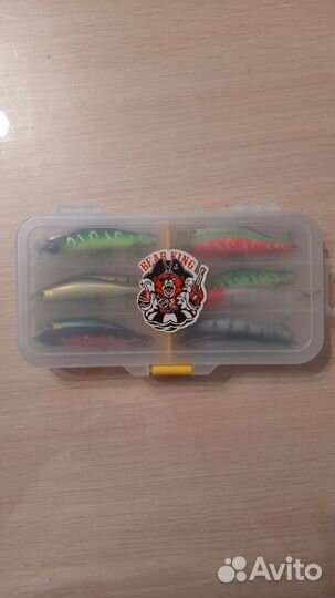 Набор воблеров Bearking 80мм копия Orbit 80