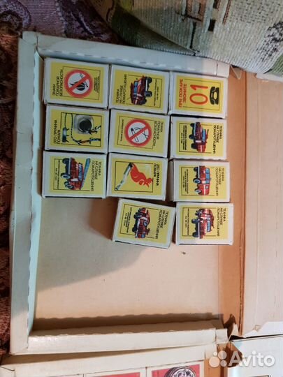 Наборы спичек времён СССР