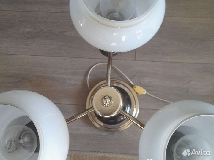 Настольная лампа СССР Большая Очень красивая